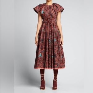 Ulla Johnson Batik print Delmara dress original retail $490.